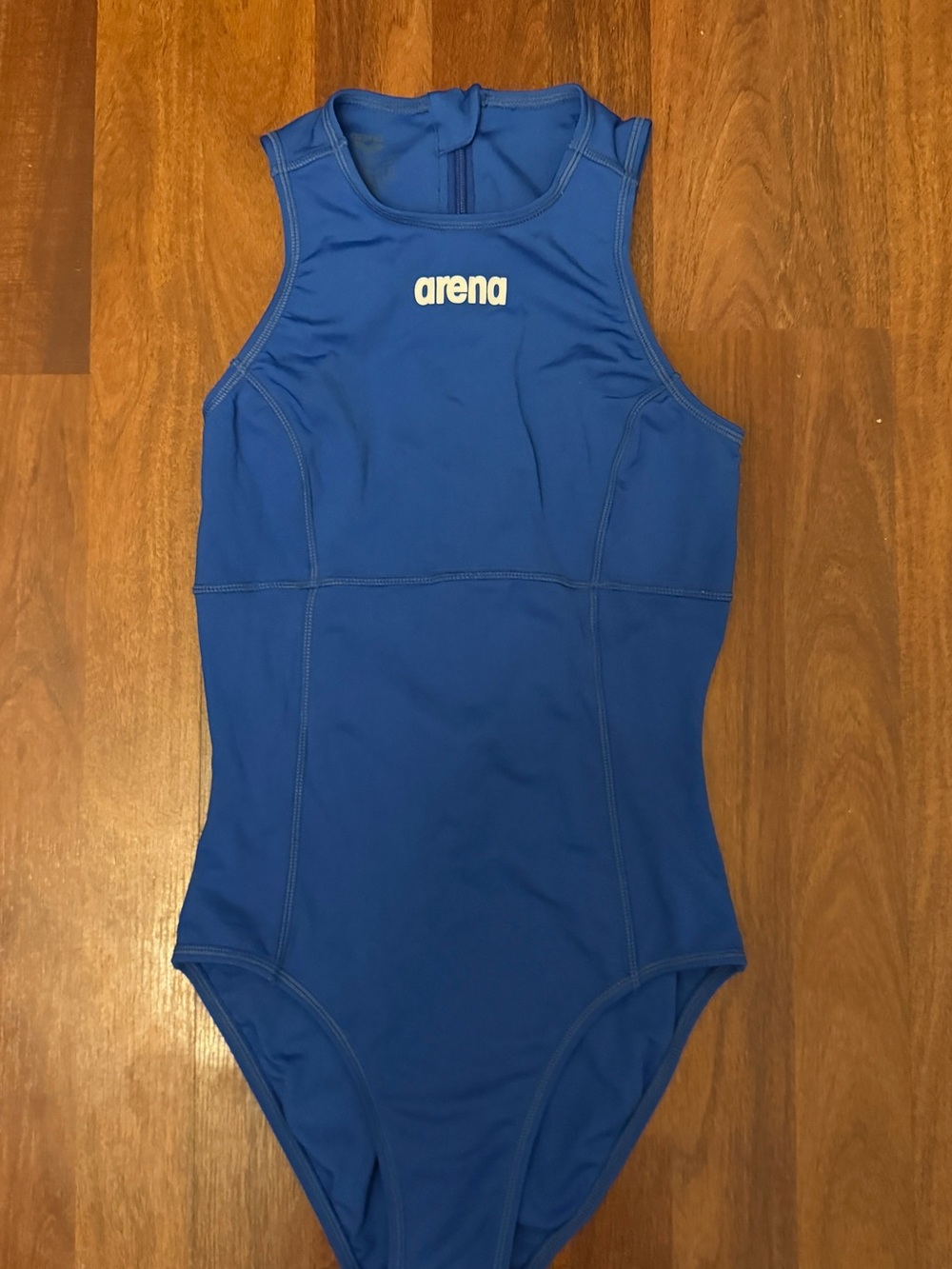 Arena Solid Blue Water Polo Suit